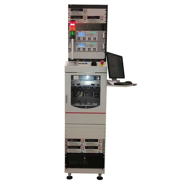 Automatic test and flash station for ibs