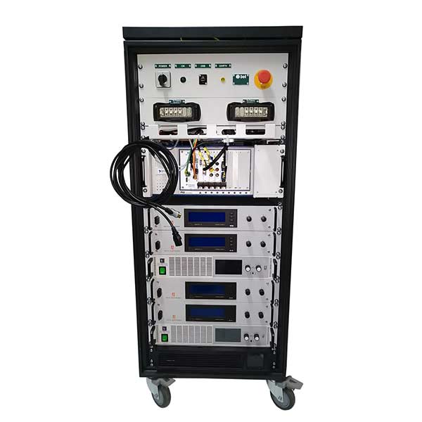 High current test station with flexray communication