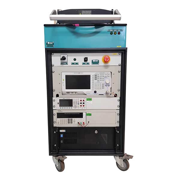 Radio frequency output power level tester